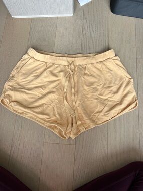 Eberjey Women's Peach Drawstring Lounge Shorts